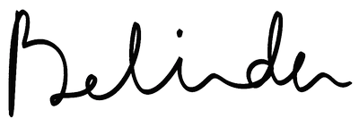 Belinda in her own handwriting